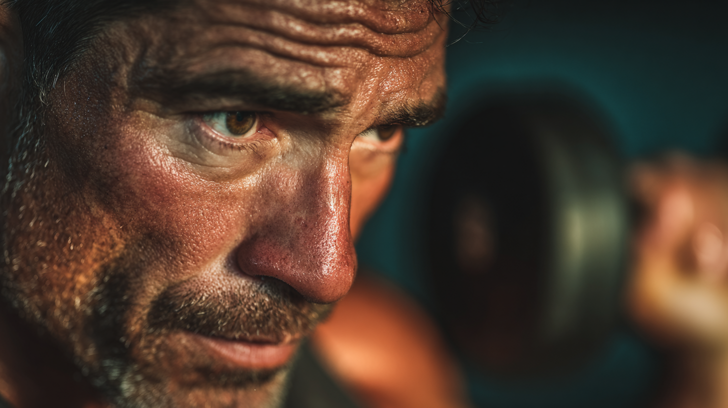 Групове тренування чоловіків у спортзалі